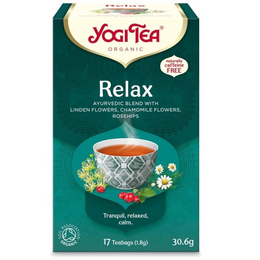 Relax Tea, 17 sachets, Yogi Tea