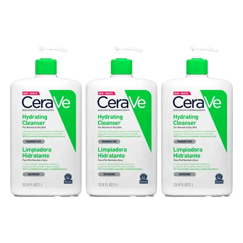 CeraVe Triplo vochtinbrengende reinigingsgel, 3X1L