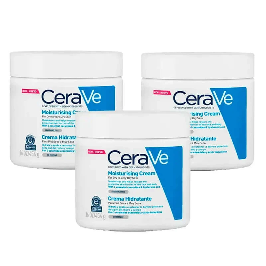 CeraVe Triplo Moisturizing Cream, 3X454 Gr