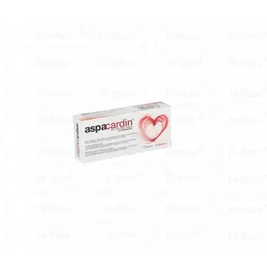 Aspacardin, 30 tabletten, Terapia