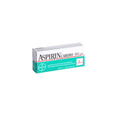 Aspirin Cardio 100 mg, 28 tabletten, Bayer