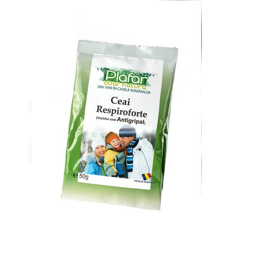 Thé Respiroforte (anciennement anti-grippe), 50 g, Plafar