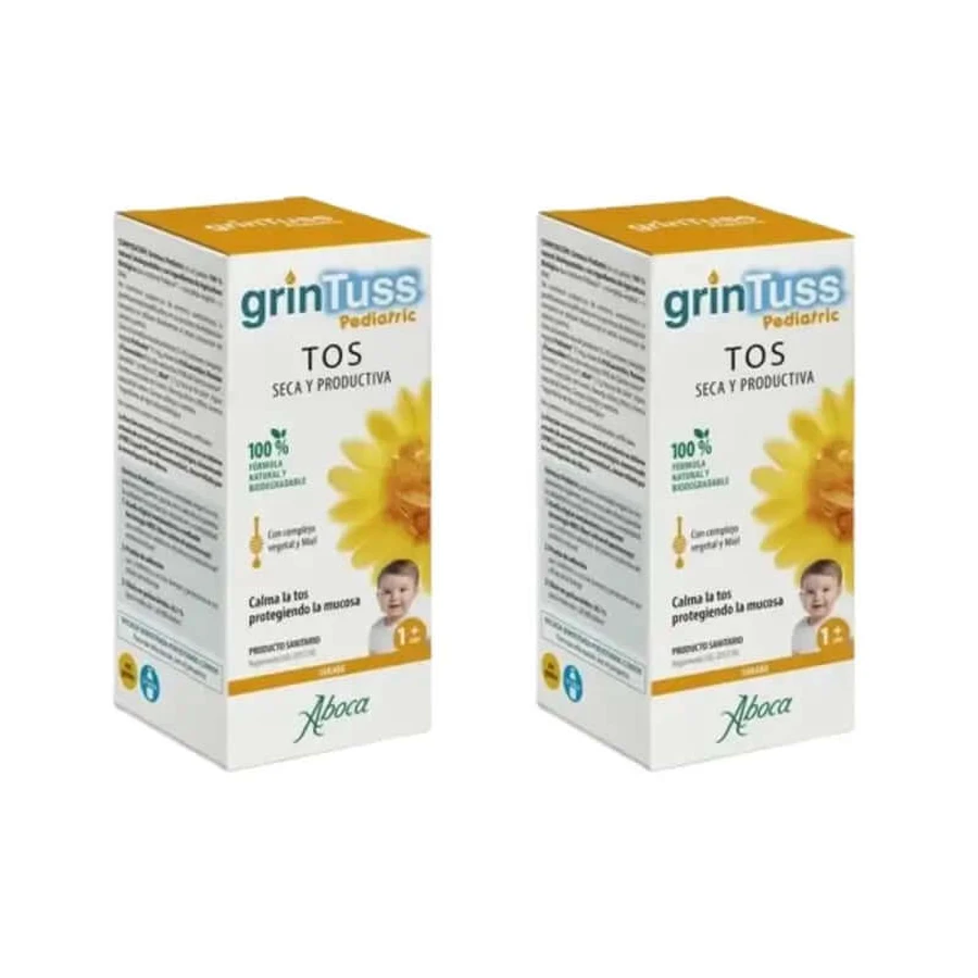 Aboca Grintuss Kindersirup, 2x180 gr