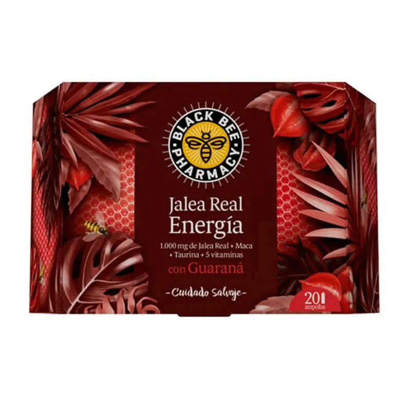 Black Bee Royal Jelly Energy, 20 flesjes