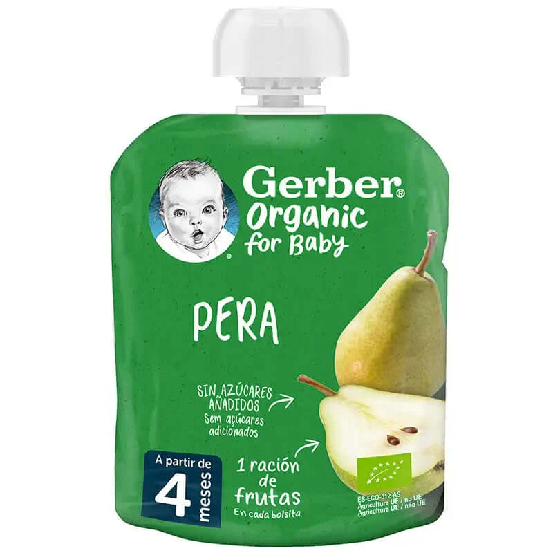 Gerber Biologische Peer Zakjes , 90g
