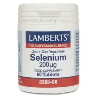 Lamberts Selenium 200 mg (as seleno-L-methionine) 60 Comp.