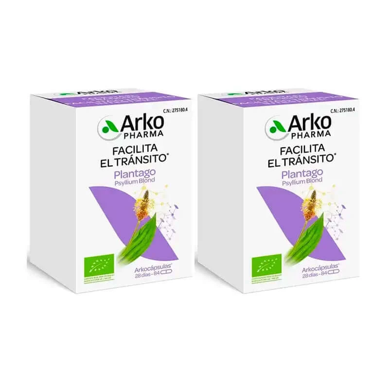 Arkopharma Arkocapsules Plantago Bio, 2X84 Capsules
