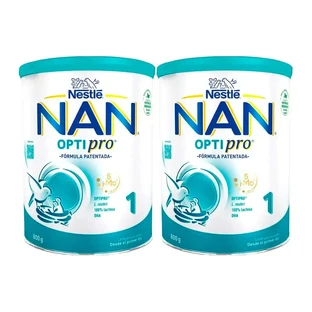 Nestlé Nan Optipro 1 Milch für Anfänger, 2X800 g