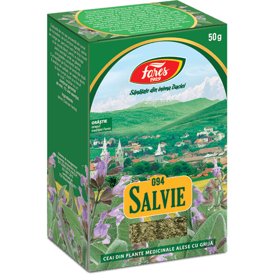 Tè Foglie di salvia, G94, 50 g, Fares