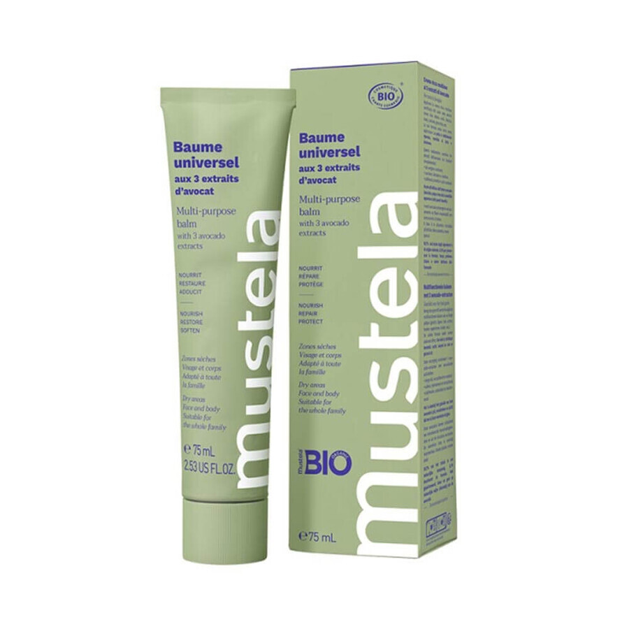 Multifunktionsspülung mit Öko-Avocado-Extrakt, 75 ml, Mustela