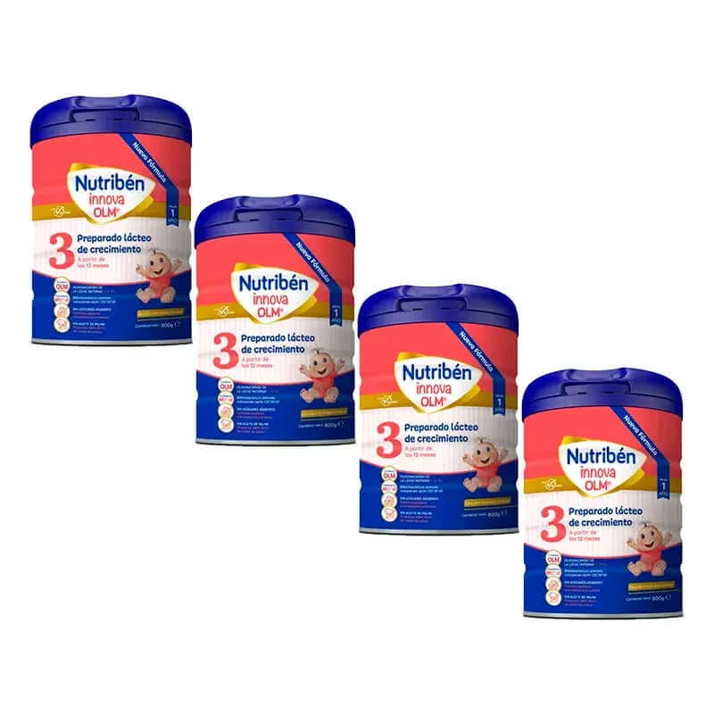 Nutribén Innova 3 Opkweekmelk, 4 X 800 gram