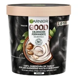 Garnier Good Good Coloration permanente Sans ammoniaque, 90% d'origine naturelle Teinte 2.0 Truffle Black.