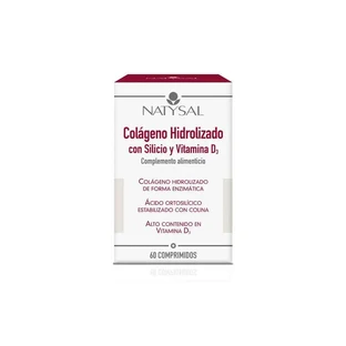 Natysal Colágeno con silicio Vit D3 , 60 comprimidos
