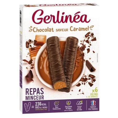 Barres au caramel, 372 g, Gerlinea