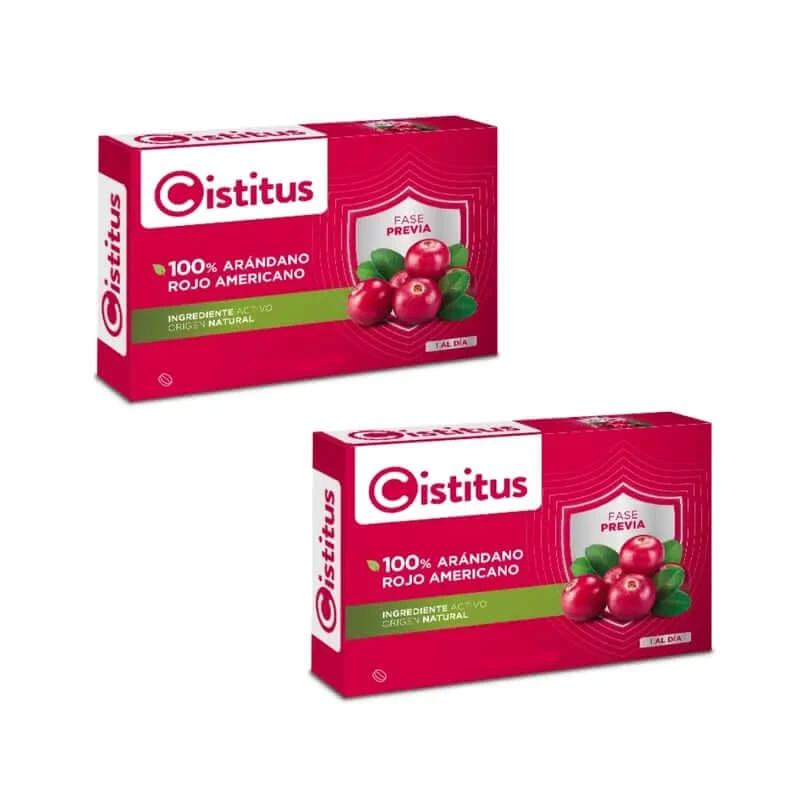 Cistitus 130 Mg Veenbessenconcentraat, verpakking 2 x 60 tabletten