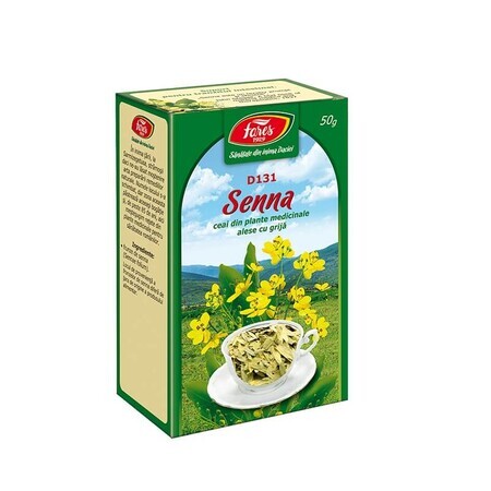 Senna tea leaves, D131, 50 g, Fares