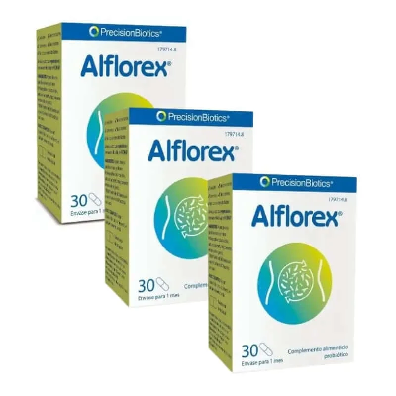 Alflorex Probiotisch voedingssupplement, verpakking 3x30 capsules