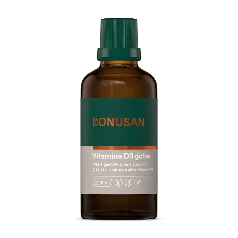 Bonusan Vitamine D3 oliedruppels, 50 ml