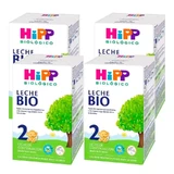 Leche Hipp 2 Bio, paquete 4 x 600 g