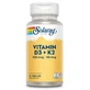 Solaray Vitamine D3 & K2 (Mk7), 120 Capsules