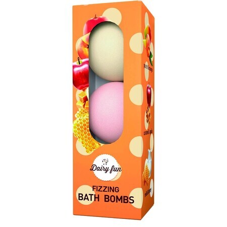 Bolas de Baño Lácteas, 3x100 g, Delia Cosmetics