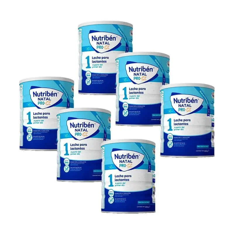 Nutribén Natal Pro-Alpha Melkstarter, 6 X 800 g