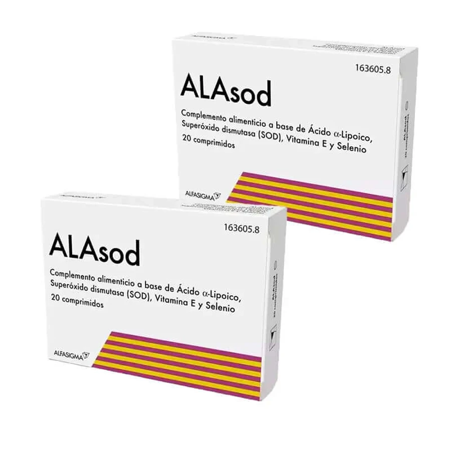 ALAsod Pack, 2 x 20 tabletten