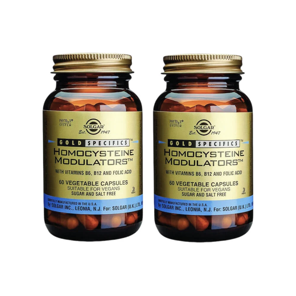 Solgar Gold Specifics Homocysteïne Modulatoren 2x60 Kruidencapsules