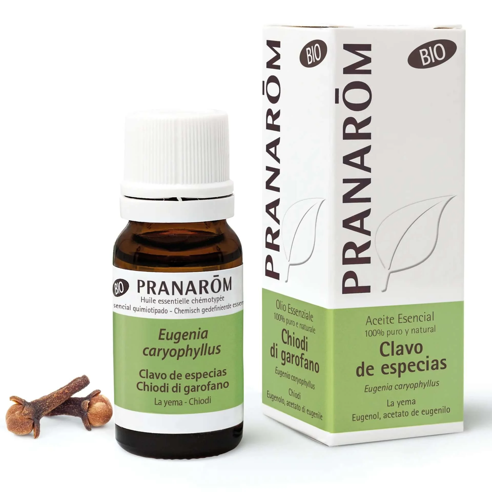 Pranarom Kruidnagel etherische olie Biologisch, 10ml
