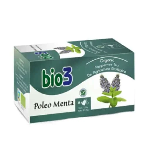 Bio3 Biologische Pennyroyal Munt 1,5 G 25 Filter