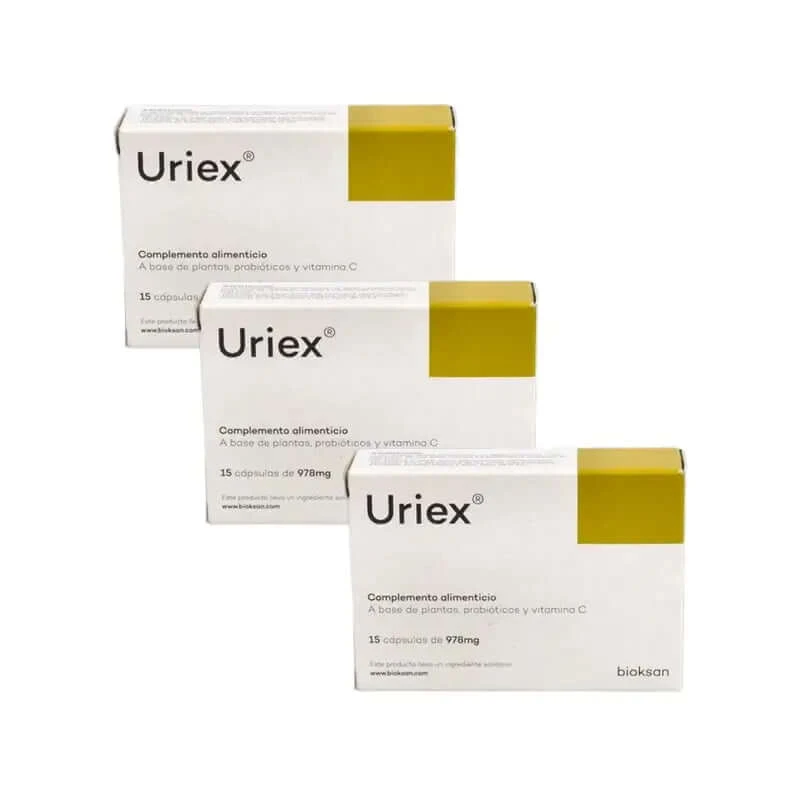 Uriex-pakket 3 x 15 capsules