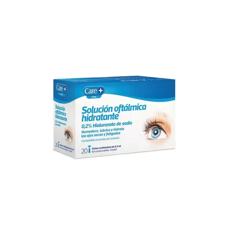 Care+ Hydraterende Ooglotion, 20 st.