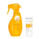 Bioderma Photoderm Max Spray Spf 50+ 400 Ml + Bioderma Photoderm Ar Spf50+ Rojeces 30 Ml