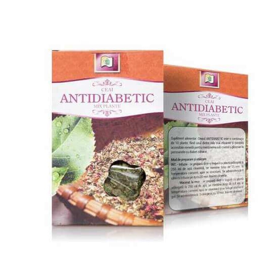 Antidiabetische thee, 50 g, Stef Mar Valcea