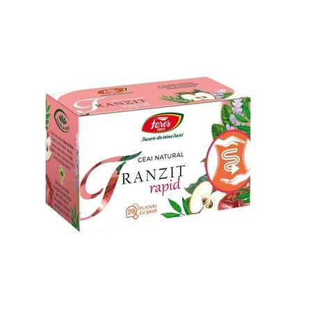 Rapid Tranzit Tea, 20 sachets, Fares