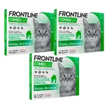 Frontline Combo Combo Katzen & Frettchen Spot On, Packung 3 x 6 Pipetten x 0,5 ml