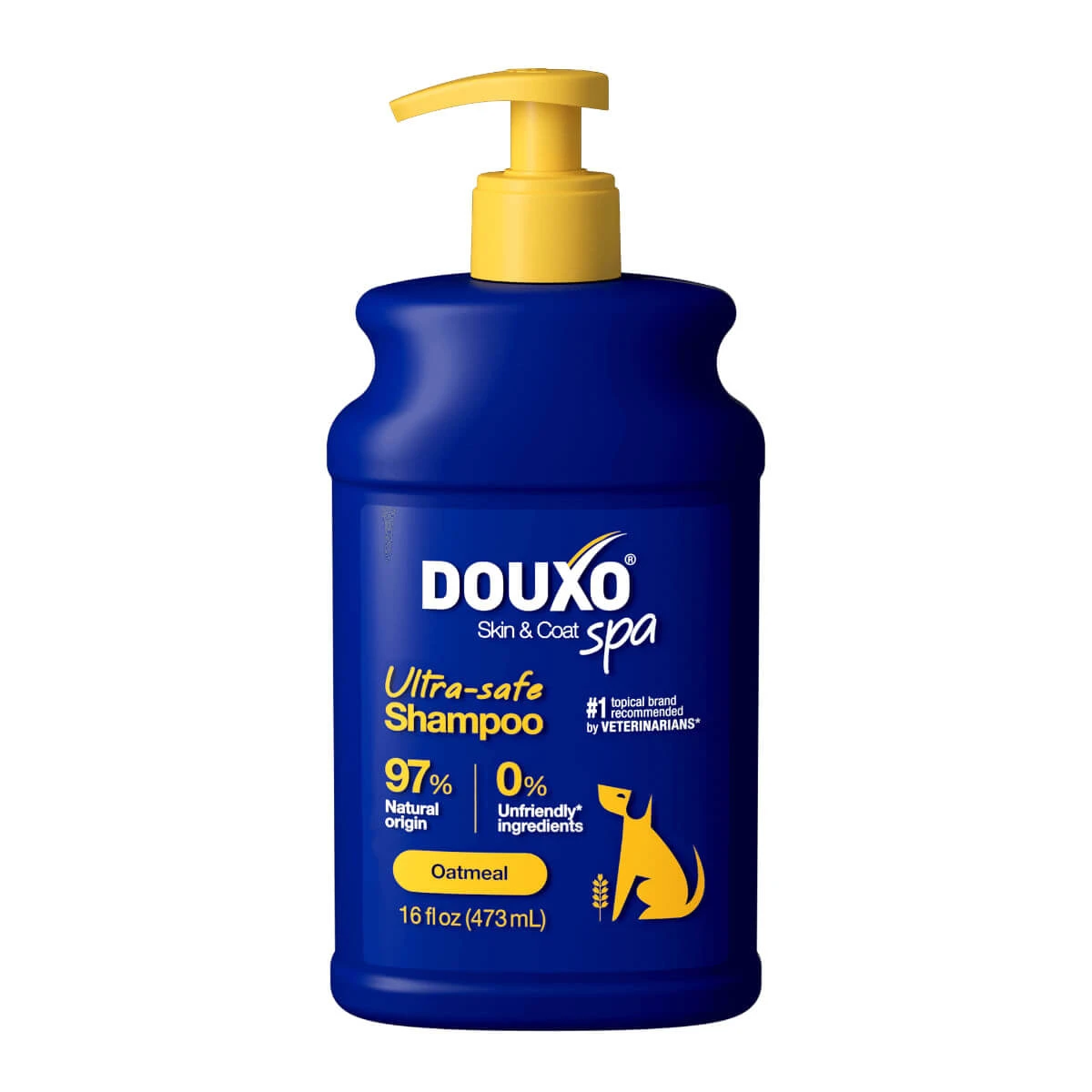 DOUXO SPA Hydraterende Havermout, hondenshampoo, hydraterend, Vanille en Kokosnoot, fles, 250ml