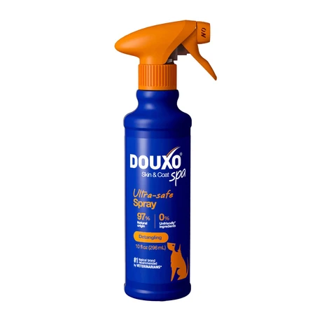 DOUXO SPA Detangling, ontklitspray voor honden, ontklitten, Vanille en Kokosnoot, fles, 295ml