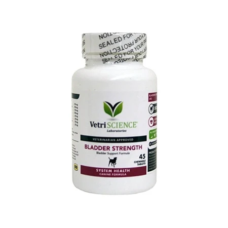 VETRI SCIENCE Blaas Kracht, urinaire supplementen voor honden, 45tbl kauwtabletten