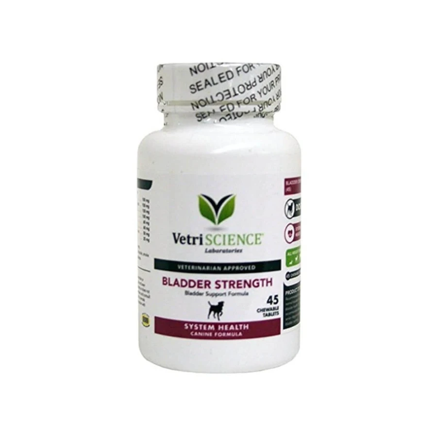 VETRI SCIENCE Blaas Kracht, urinaire supplementen voor honden, 45tbl kauwtabletten