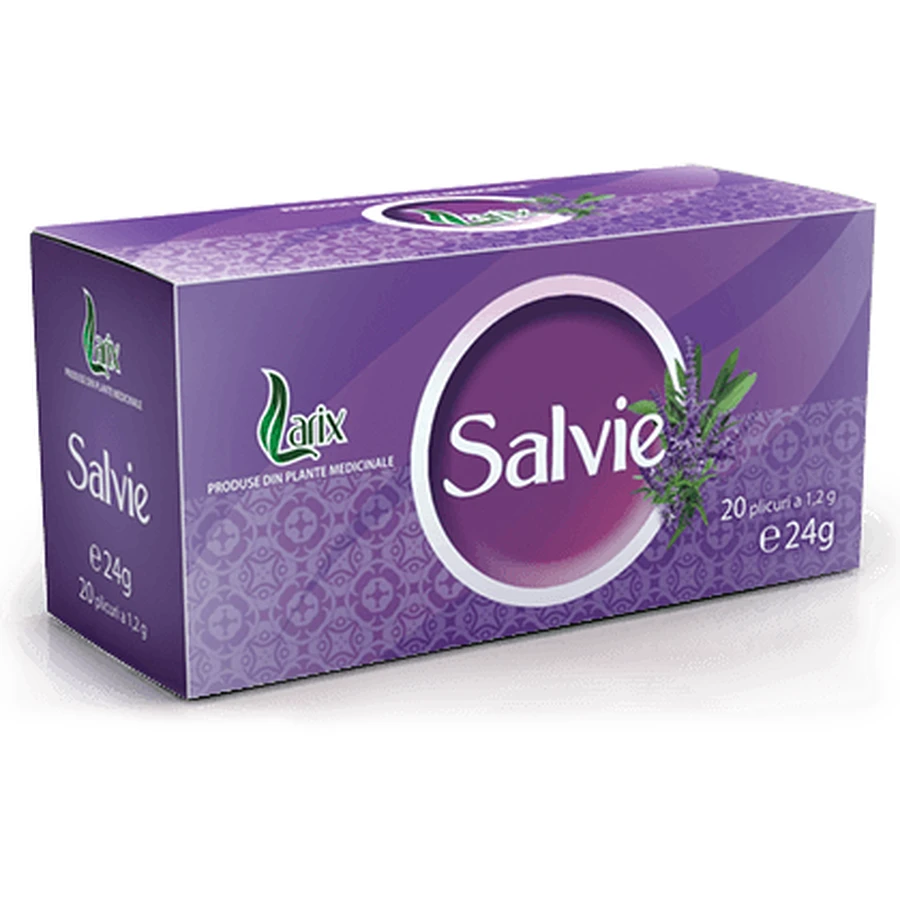 Thé à la sauge, 20 sachets, Larix
