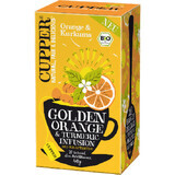 Thé écologique infusé à l'orange et au curcuma, 20 sachets, Allos Hof