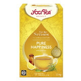 Pure Happiness For the Senses Organic Tea with Essential Oils, 17 sachets, Yogi Tea