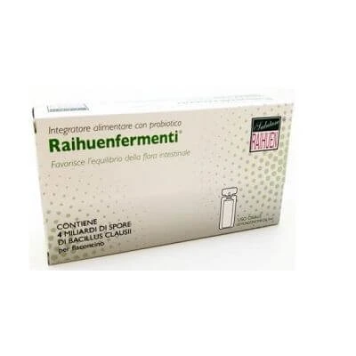 Raihuen bacillus clausii probiotische fermenten 20 5 ml flesjes met eenmalige dosis