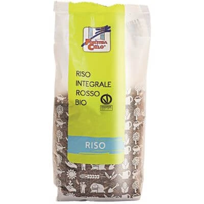 Biologische wilde rode bruine rijst 500 g
