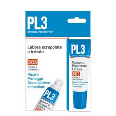 Pl3 lippenbalsem herstellende lippenbalsem met doosje 7,5 ml
