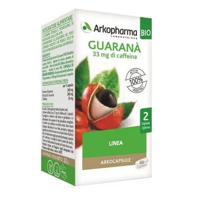 Arko guarana biologische capsules 40 capsules