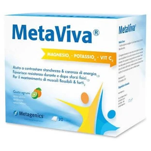 Metaviva magnesium potassium vitamin c 20 sachets