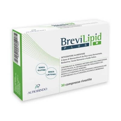 Brevilipid plus 30 filmomhulde tabletten