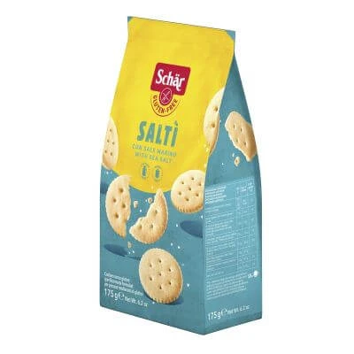 Schar salti met lactosevrij zeezout 175 g